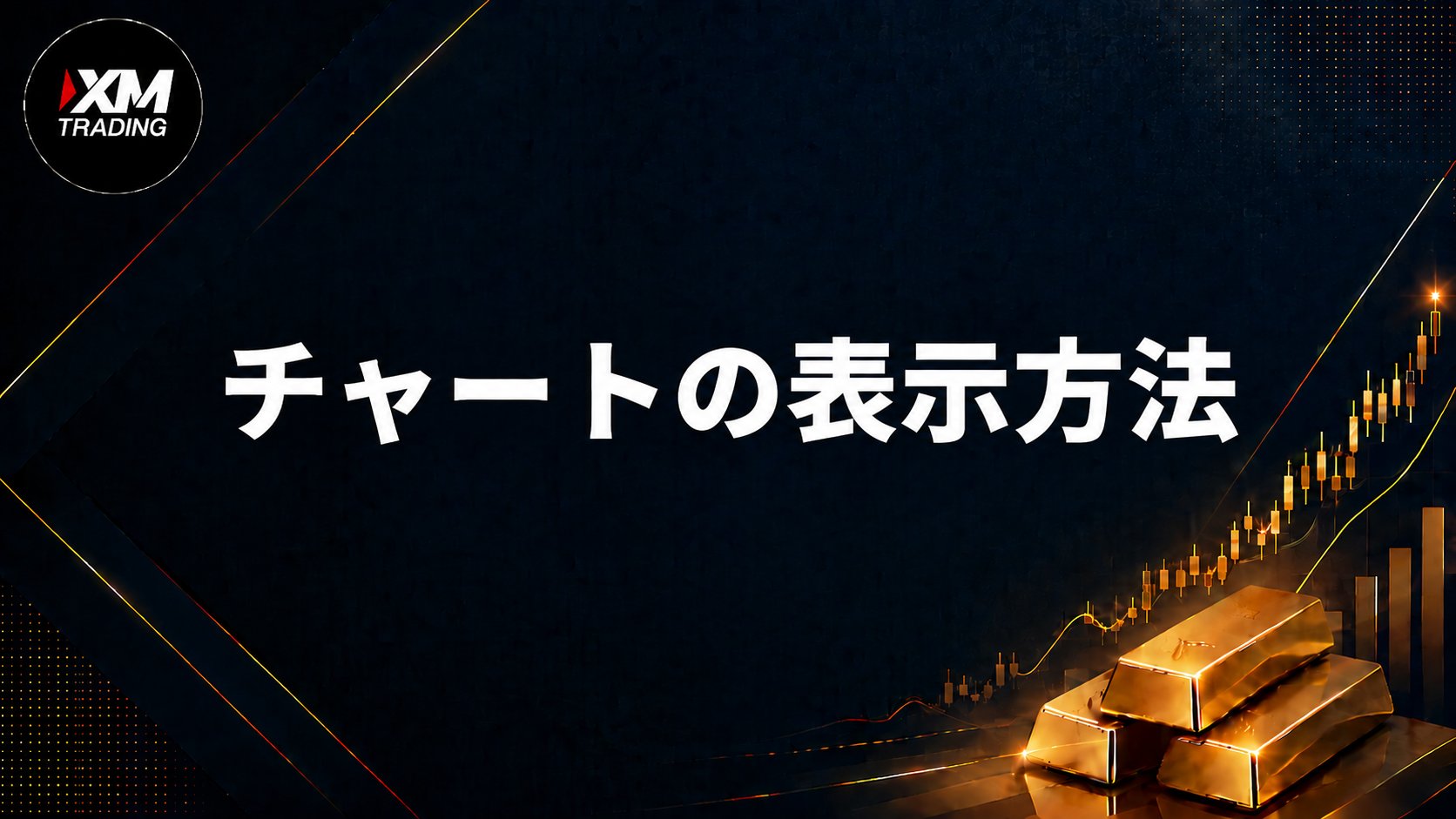 XMでゴールドチャートを表示する方法