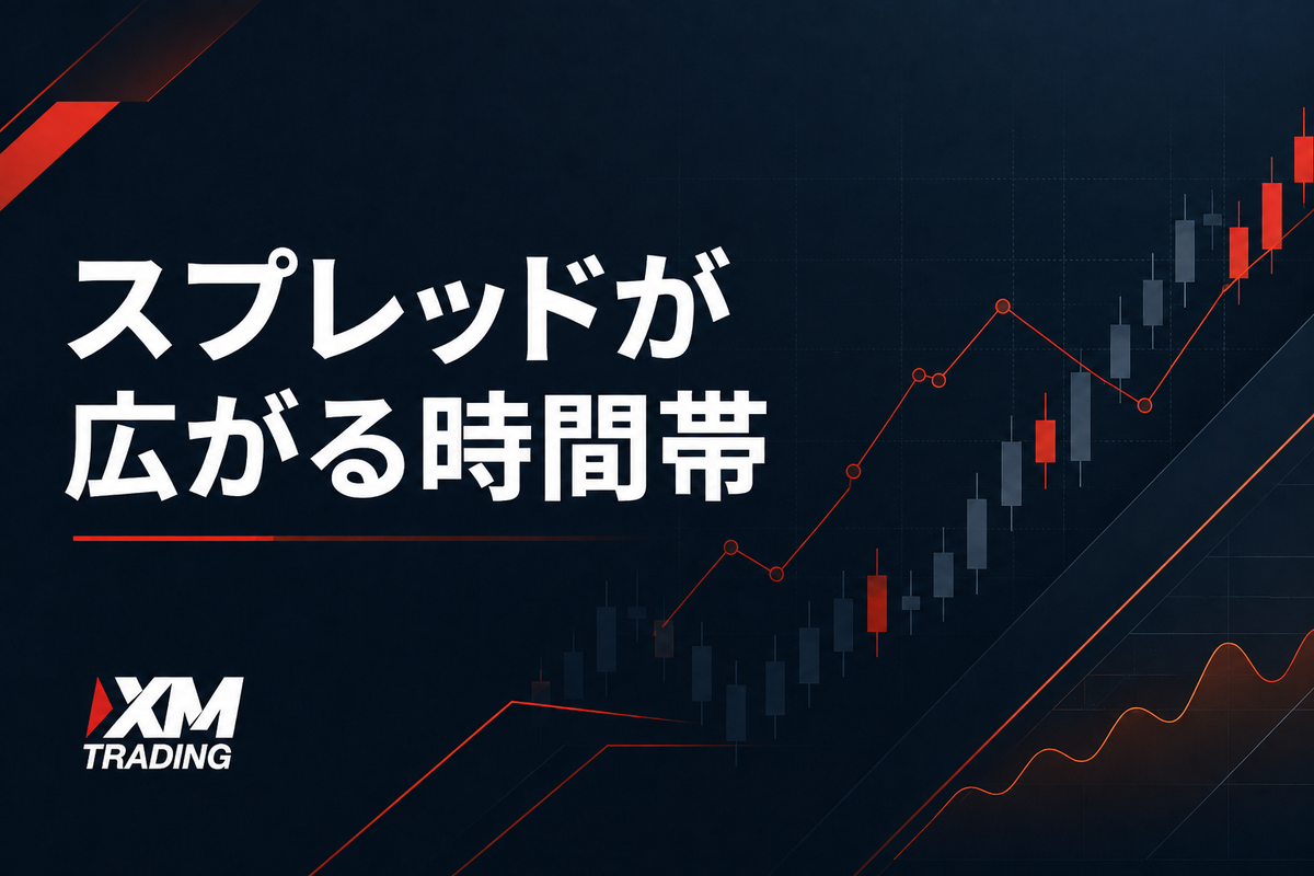 XMのスプレッドが広がる時間帯