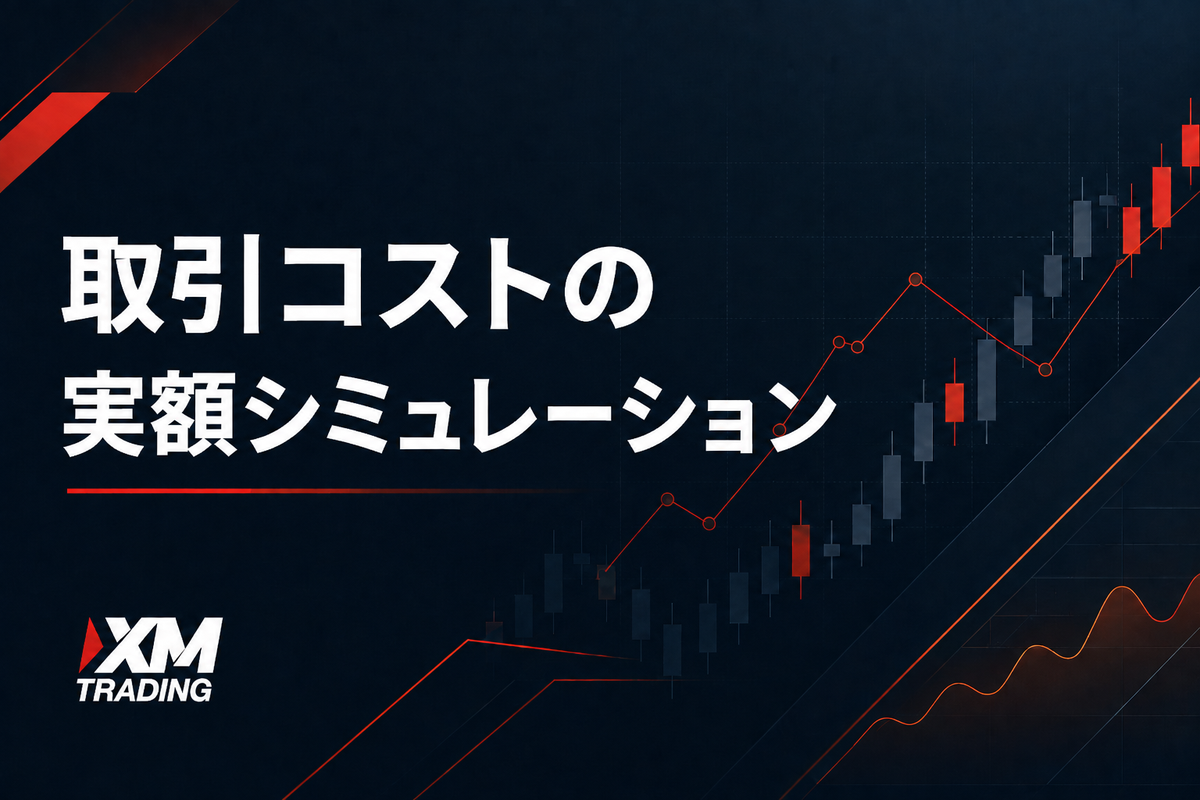 XMの取引コストの実額シミュレーション