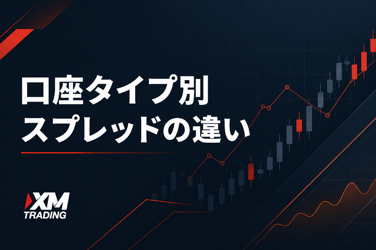 XMの口座タイプ別スプレッドの違い