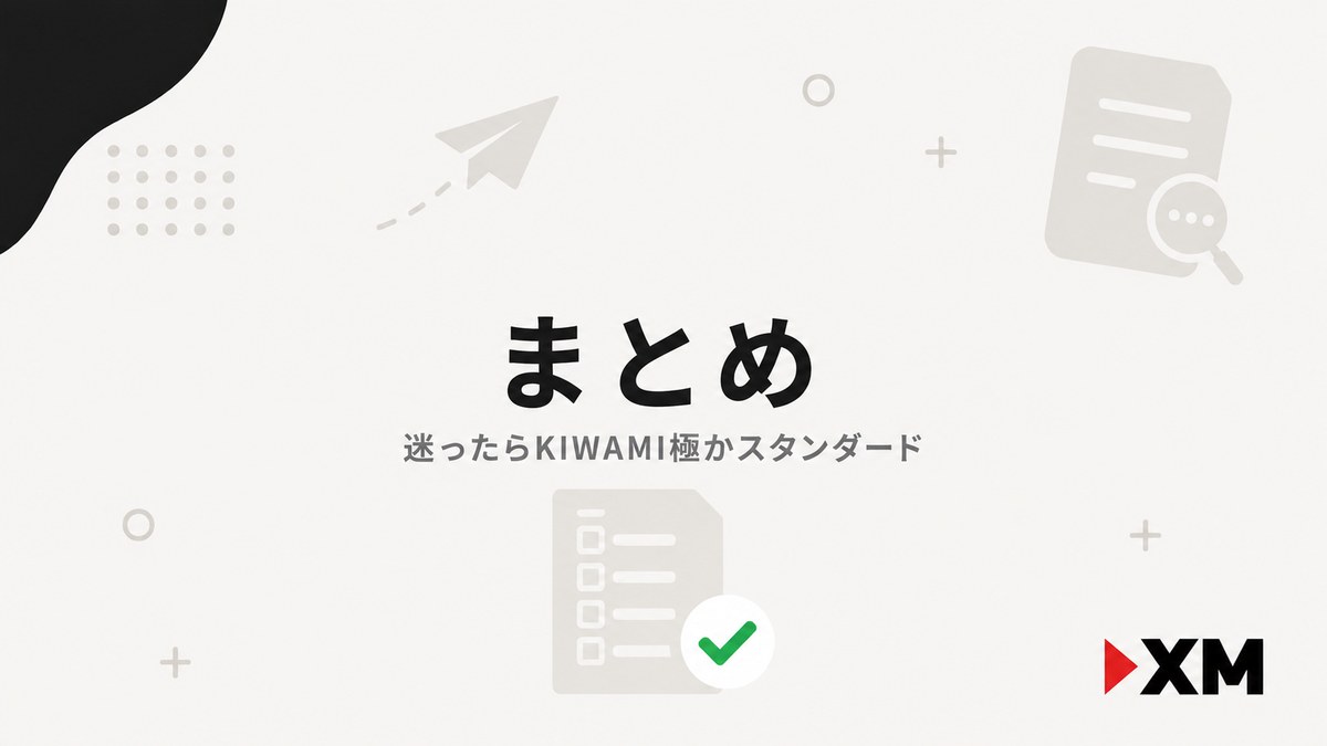 XMのSTP・ECN口座のまとめ