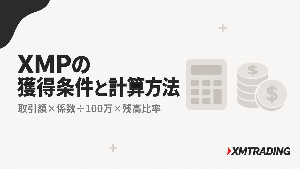 XMPの計算式は「取引額×係数×残高比率」