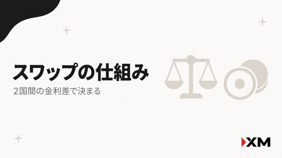 XMのスワップの仕組み｜2国間の金利差で決まる
